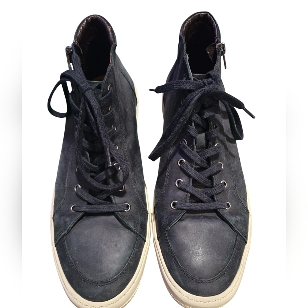 FLAG LTD High Top Leather Sneakers 11.5
